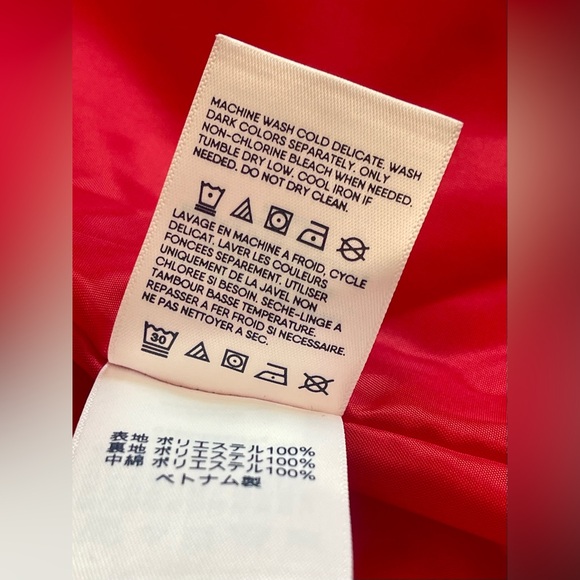 Lands' End Women's Quilted Puffer Vest Plaid, Full Zip, Pockets, Size XS - Picture 9 of 10